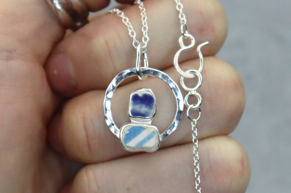 Welsh Sea Pottery Necklace