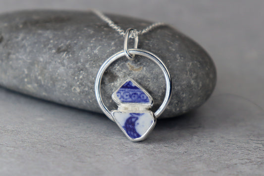 Welsh Sea Pottery Necklace