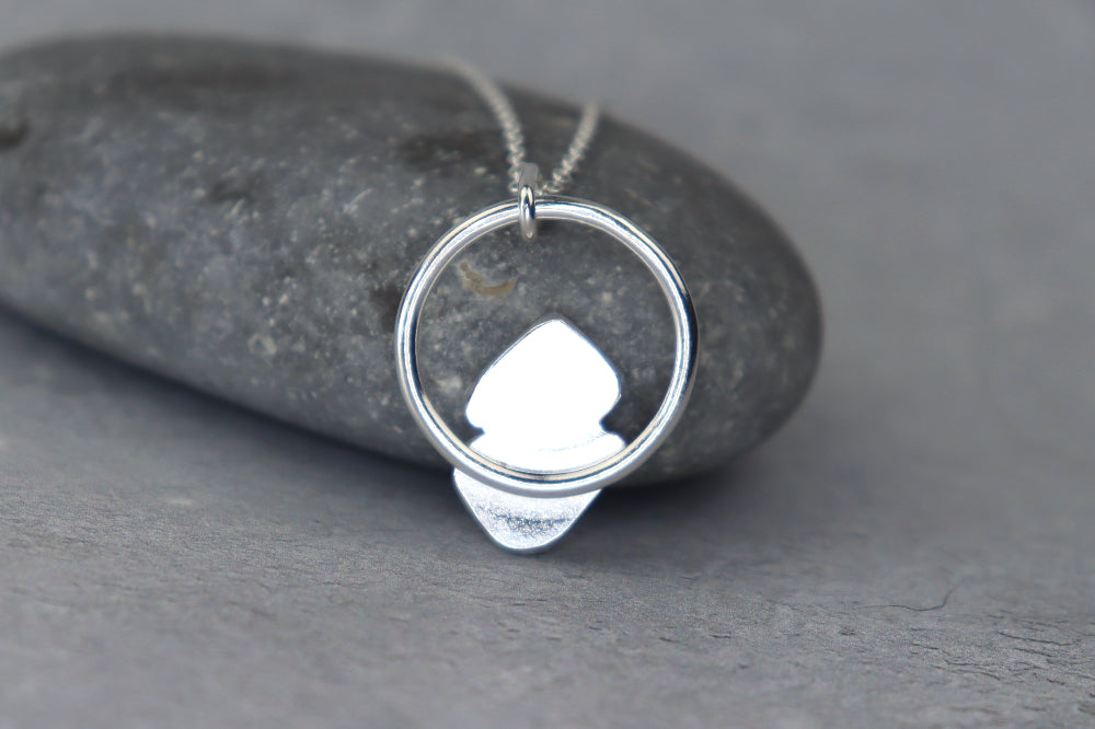 Welsh Sea Pottery Necklace