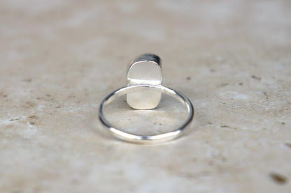 UK Size U Welsh Sea Glass Ring