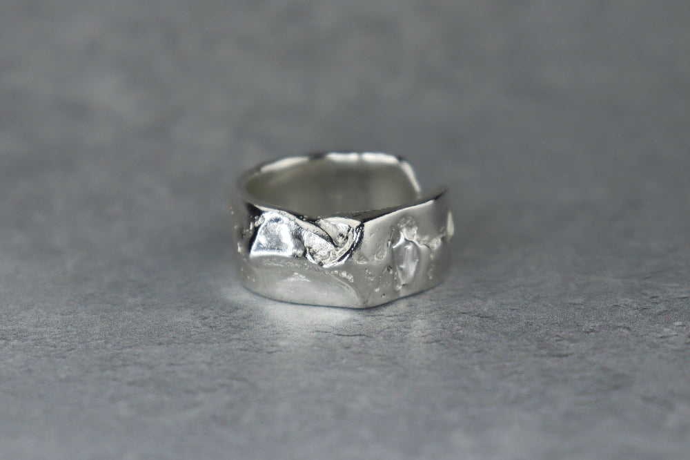 UK Size P/Q Welsh Signet Ring