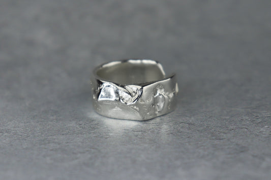 UK Size P/Q Welsh Signet Ring