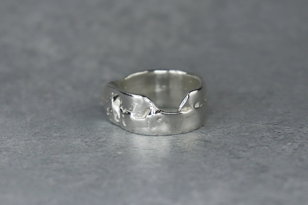 UK Size P/Q Welsh Signet Ring