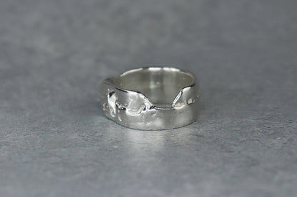 UK Size P/Q Welsh Signet Ring