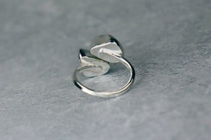 UK Size K Welsh Sea Glass Ring