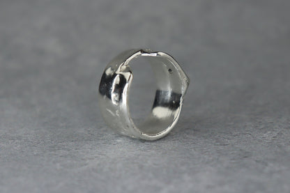 UK Size P/Q Welsh Signet Ring