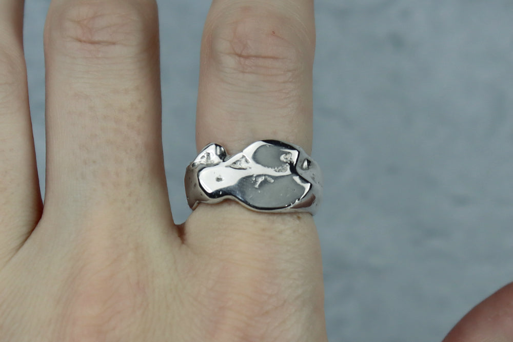 UK Size P Welsh Signet Ring