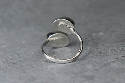 UK Size M/N Welsh Sea Glass Ring