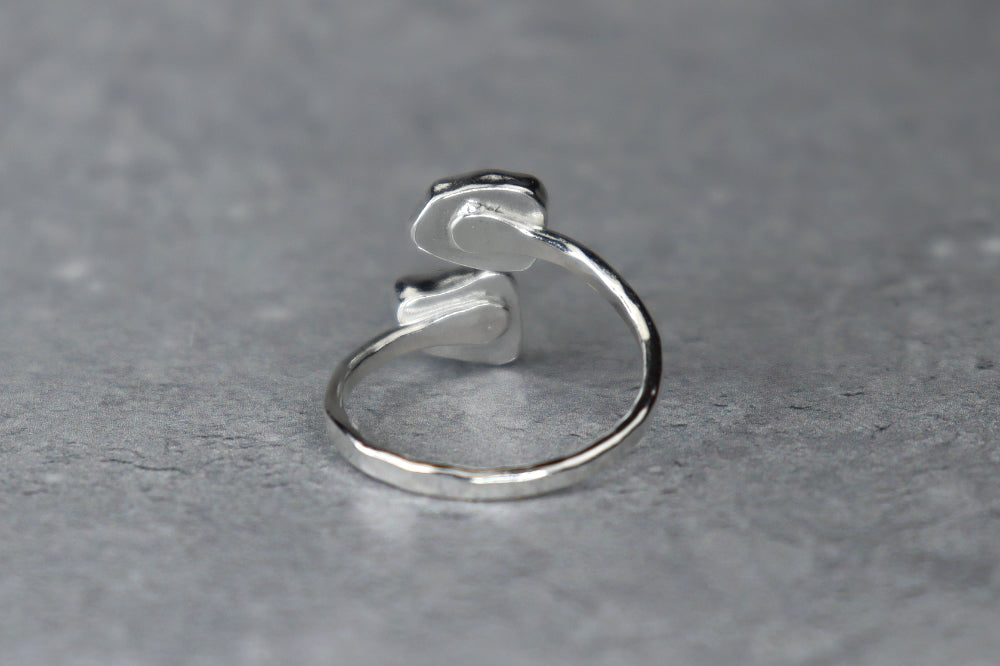 UK Size R/S Welsh Sea Glass Ring
