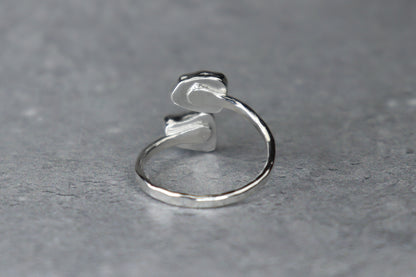 UK Size R/S Welsh Sea Glass Ring