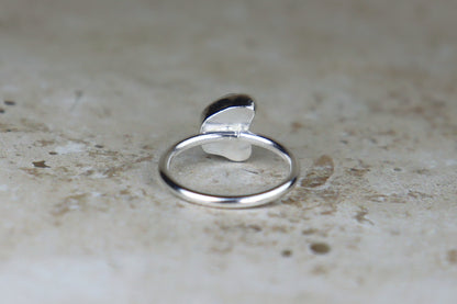 UK Size N Welsh Sea Glass Ring