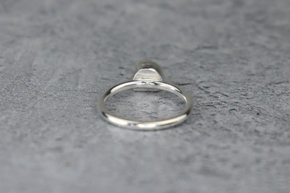 UK Size K/L Welsh Sea Glass Ring