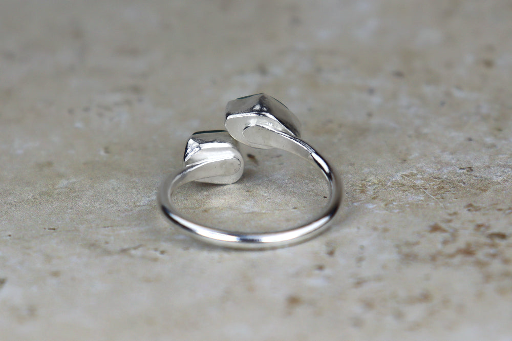 UK Size U Welsh Sea Glass Ring