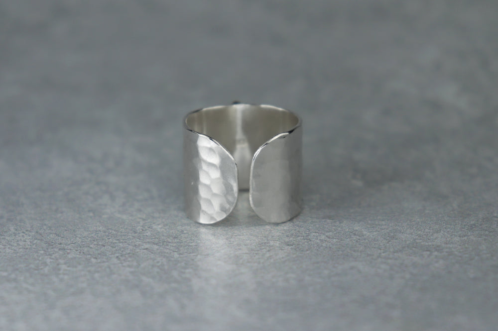 UK Size M Welsh Sea Glass Ring