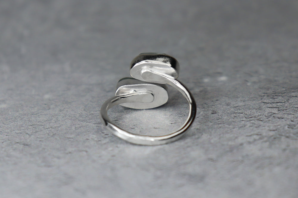 UK Size N/O Welsh Sea Glass Ring