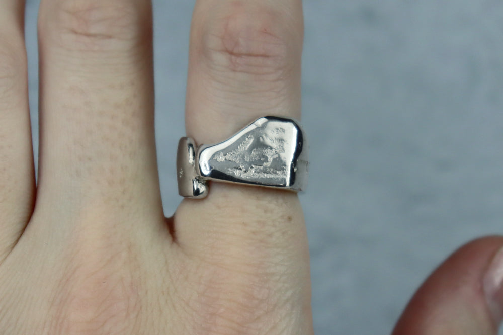 UK Size O Welsh Signet Ring