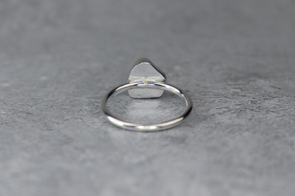 UK Size R/S Welsh Sea Glass Ring