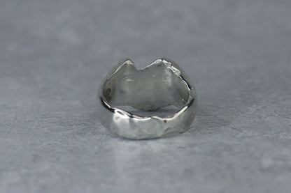 UK Size V/W Welsh Signet Ring