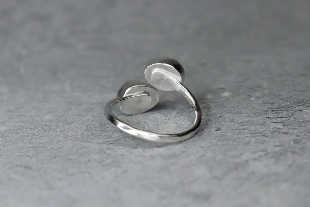 UK Size O/P Welsh Sea Glass Ring