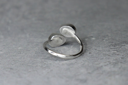 UK Size O/P Welsh Sea Glass Ring
