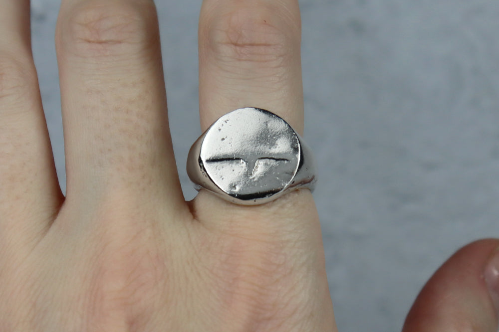 UK Size S Welsh Signet Ring