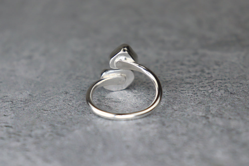 UK Size K Welsh Sea Glass Ring