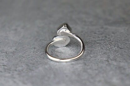 UK Size K Welsh Sea Glass Ring