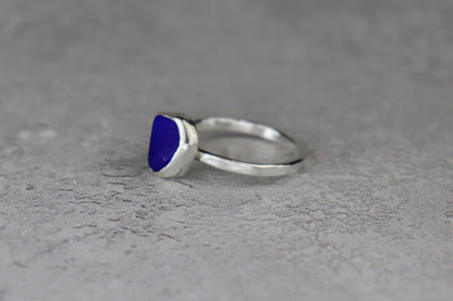 UK Size N/O Welsh Sea Glass Ring