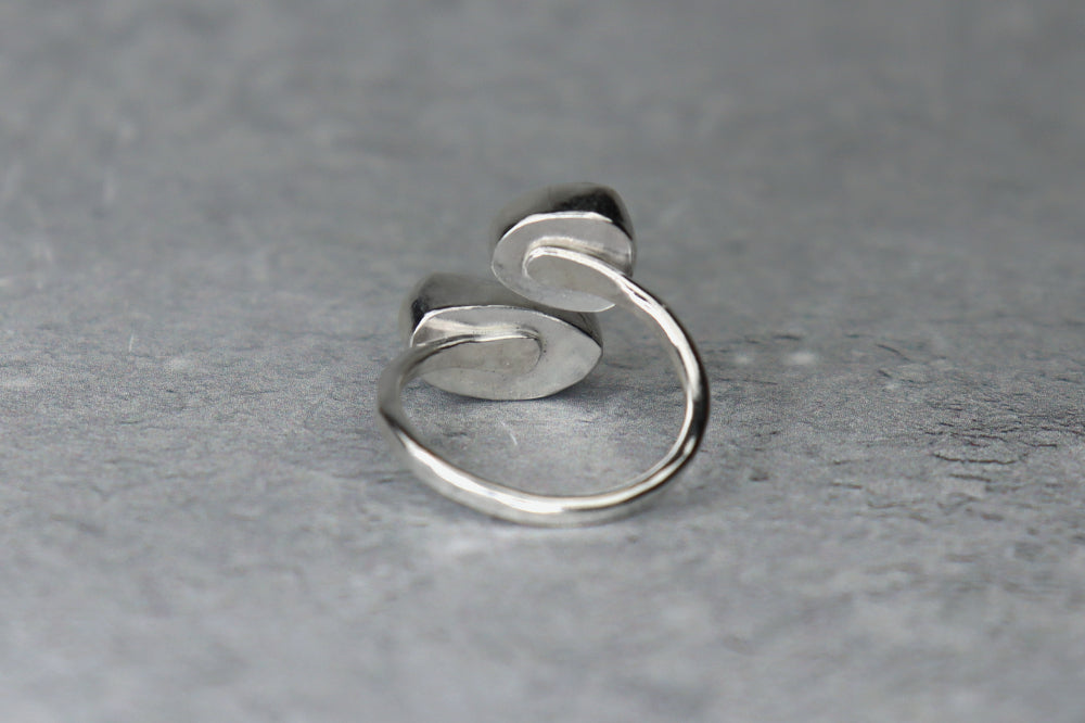 UK Size N/O Welsh Sea Glass Ring