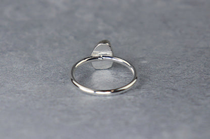 UK Size N/O Welsh Sea Glass Ring