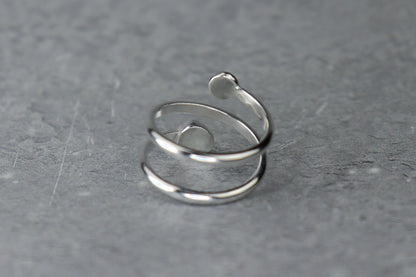 UK Size R/S Welsh Sea Glass Ring