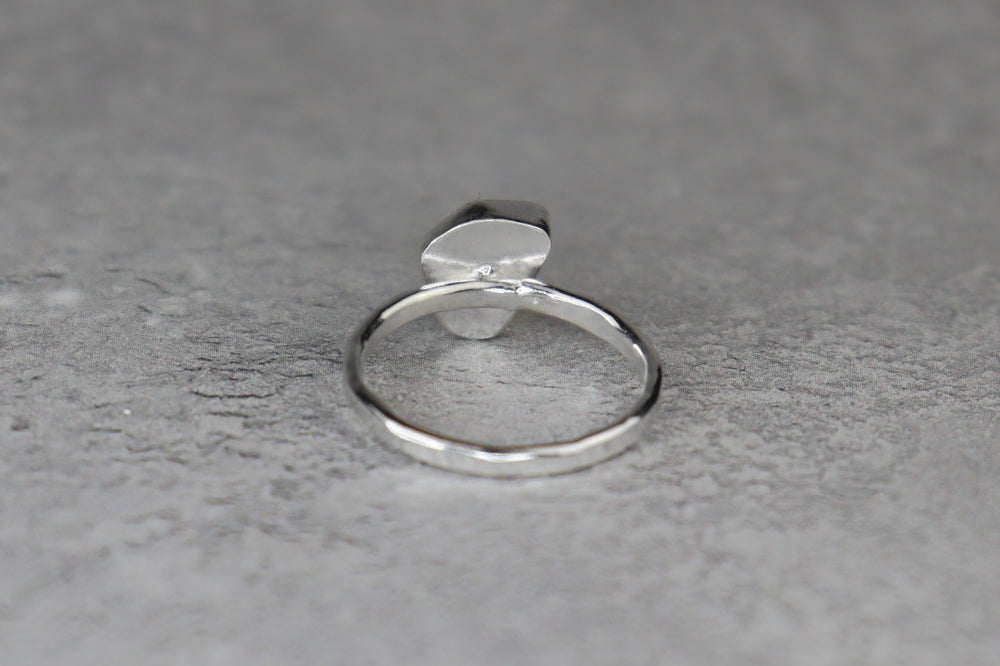 UK Size N/O Welsh Sea Glass Ring