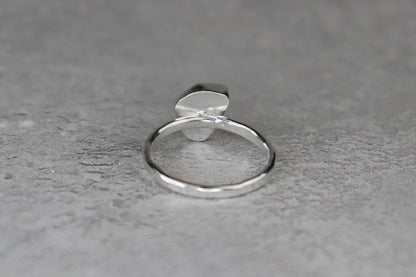 UK Size N/O Welsh Sea Glass Ring