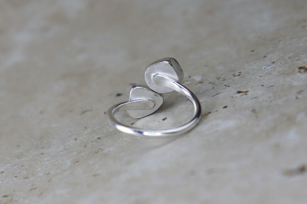 UK Size O/P Welsh Sea Glass Ring