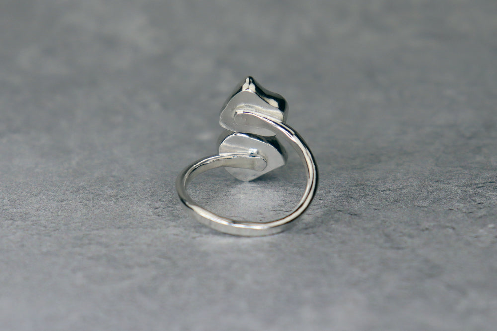 UK Size K Welsh Sea Glass Ring