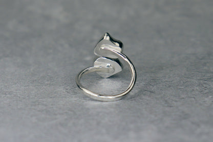 UK Size K Welsh Sea Glass Ring