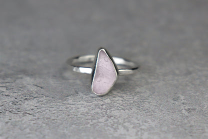 UK Size R/S Welsh Sea Glass Ring