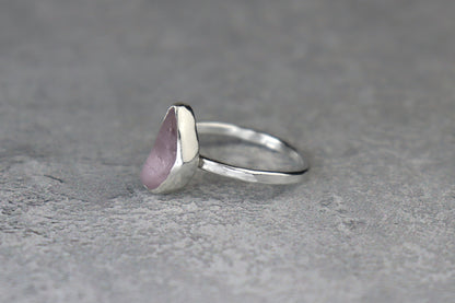 UK Size R/S Welsh Sea Glass Ring