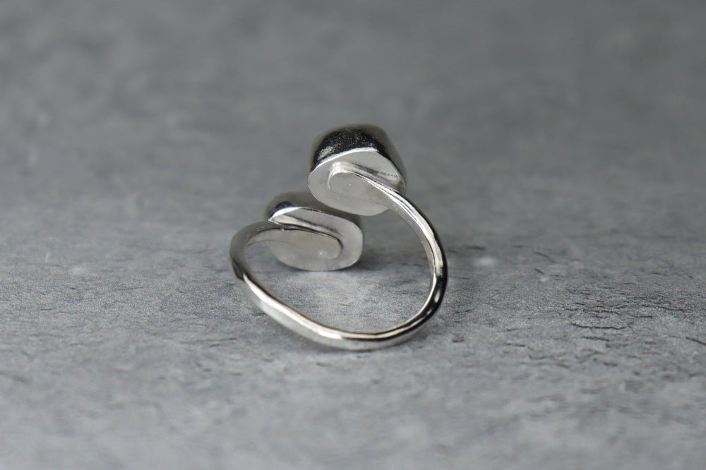 UK Size O/P Welsh Sea Glass Ring