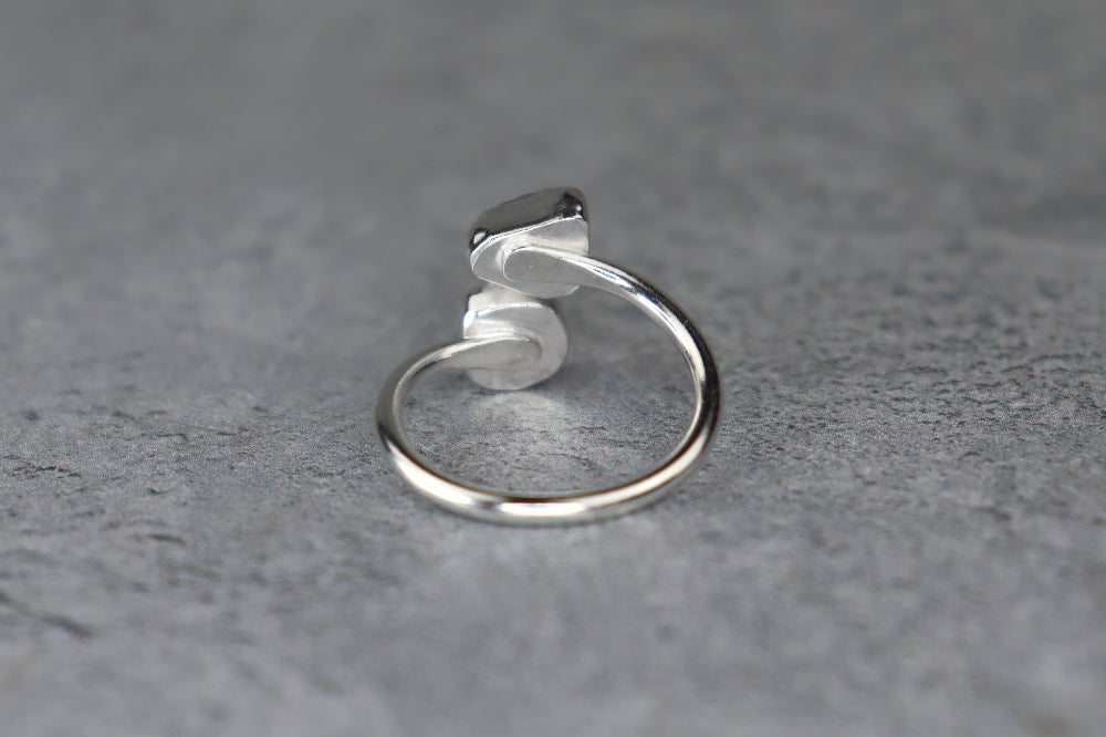 UK Size N/O Welsh Sea Glass Ring