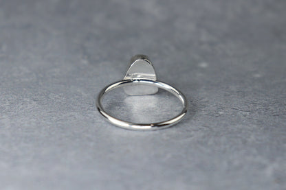 UK Size V Welsh Sea Pottery Ring