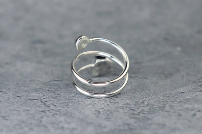 UK Size O/P Welsh Sea Glass Ring