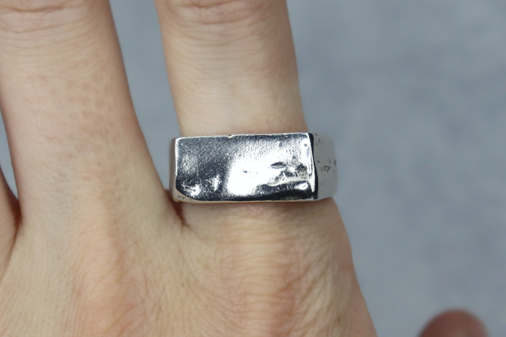 UK Size S/T Welsh Signet Ring Hallmarked