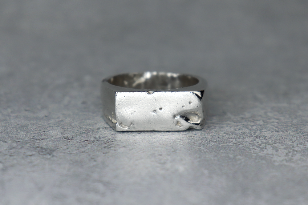 UK Size V Welsh Signet Ring Hallmarked