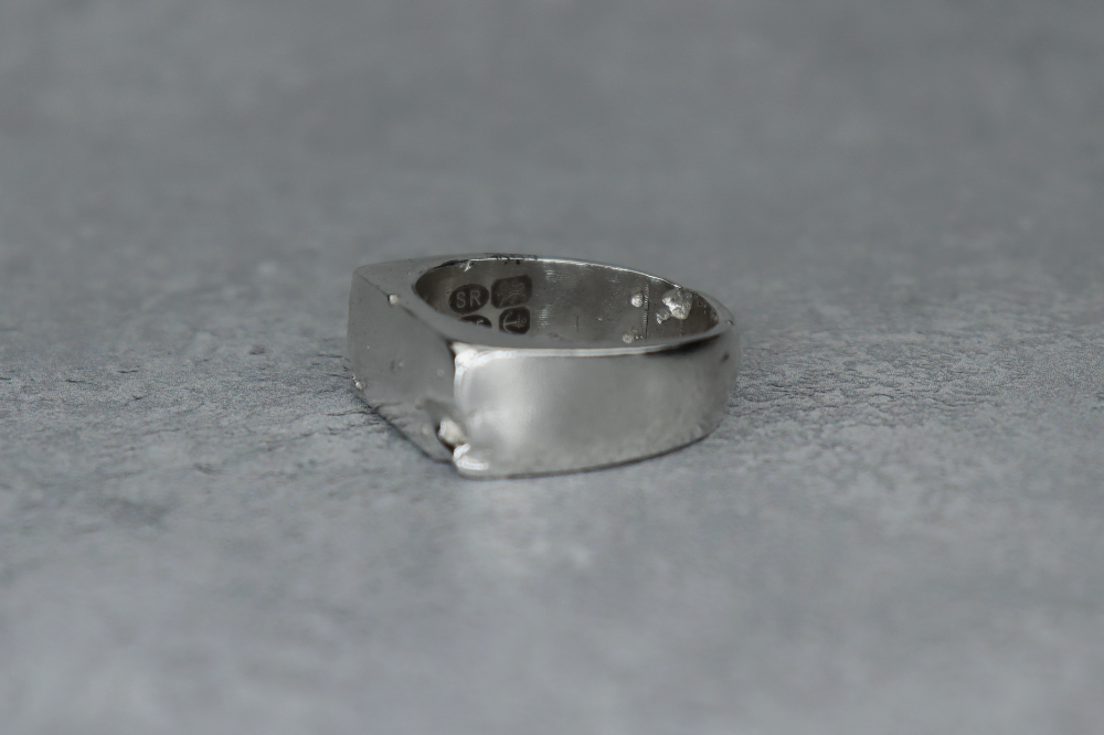 UK Size V Welsh Signet Ring Hallmarked