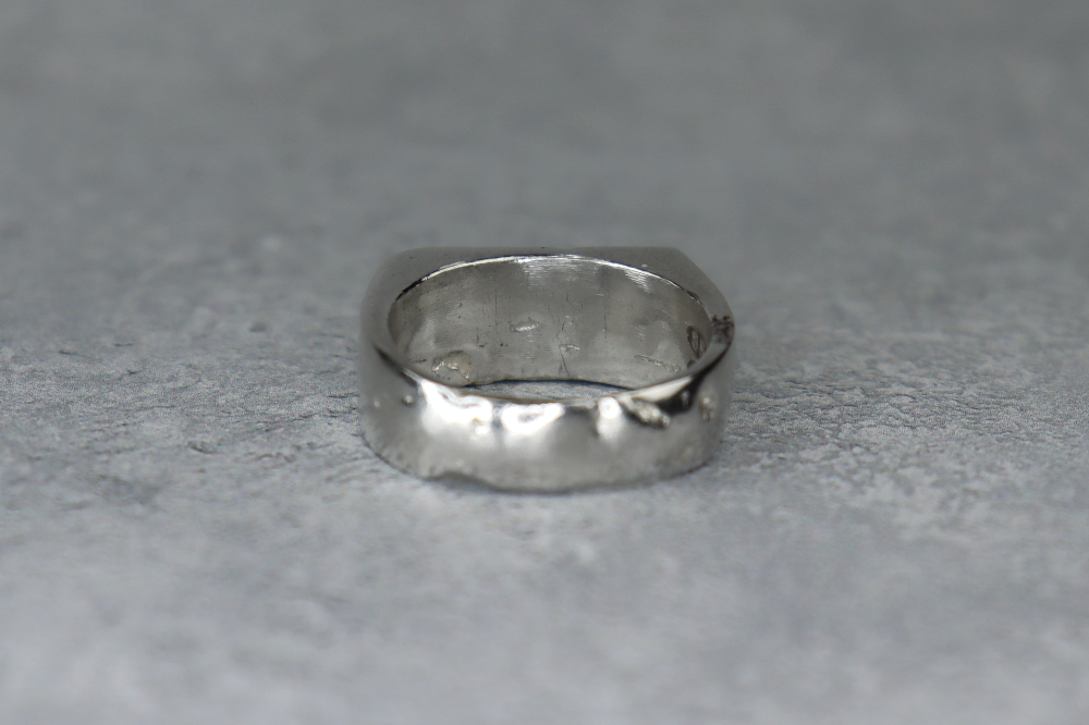 UK Size V Welsh Signet Ring Hallmarked