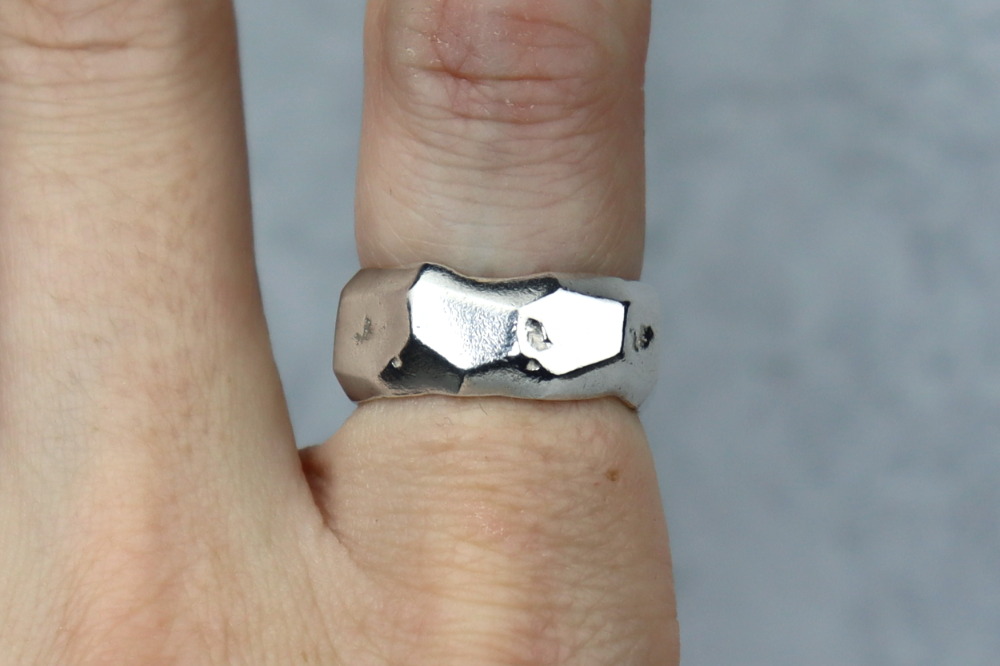 UK Size N Welsh Signet Ring Hallmarked