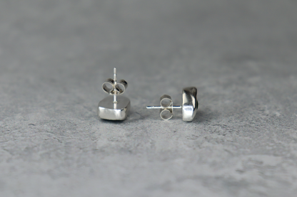 Welsh Sea Glass Stud Earrings