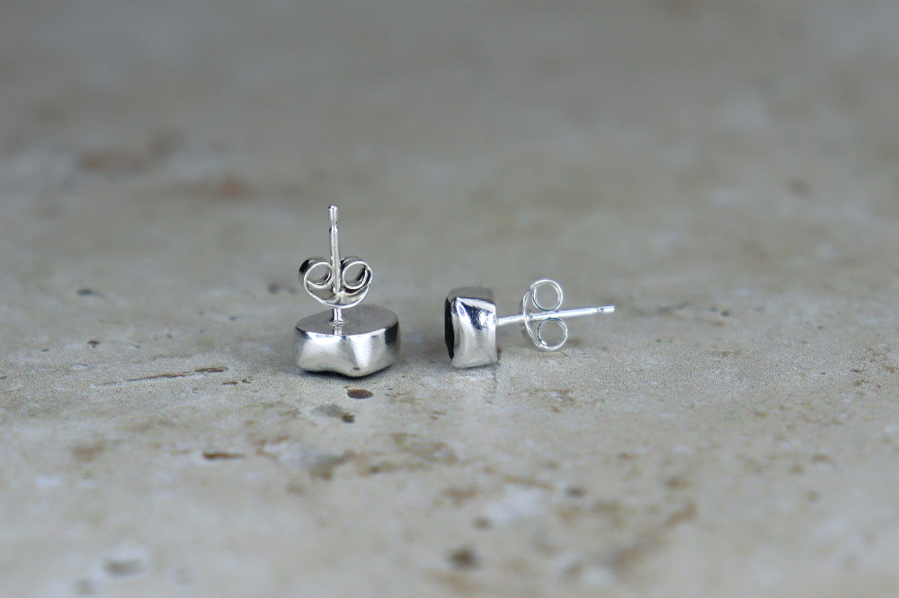 Welsh Sea Glass Stud Earrings