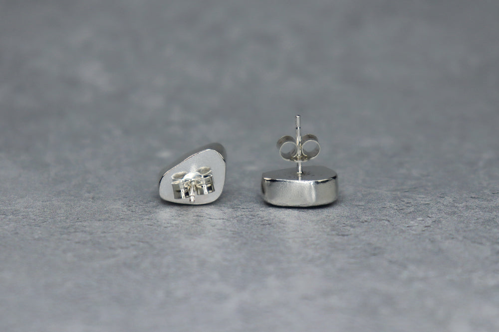 Welsh Sea Glass Stud Earrings